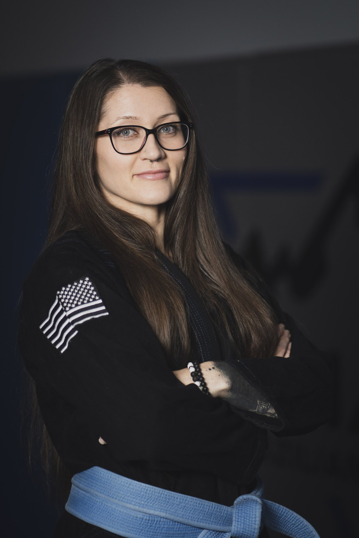 Coach Jessica Lang, purple belt women’s and kids instructor at Pinnacle BJJ